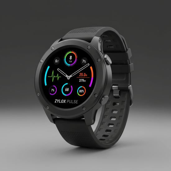 D18 Smart Watch Black - Zylox Pulse