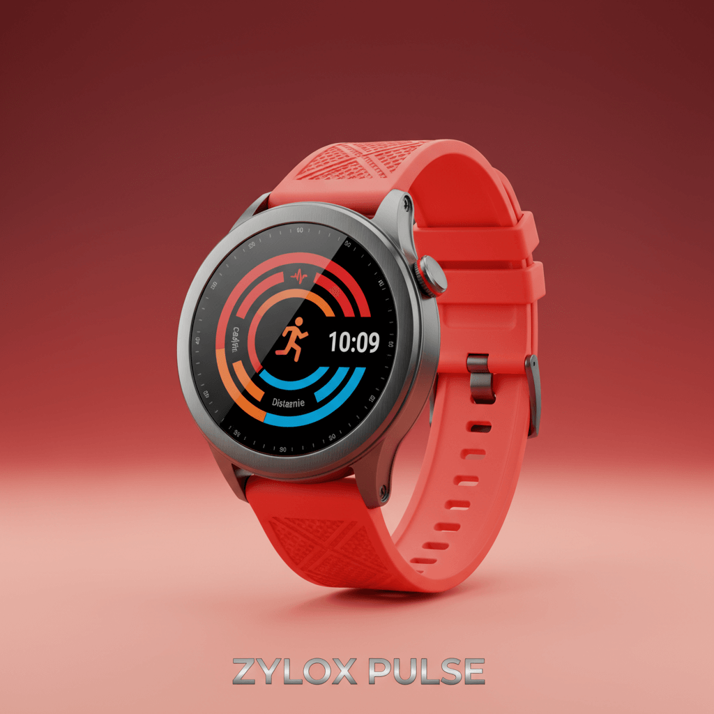 D18 Smart Watch Red - Zylox Pulse