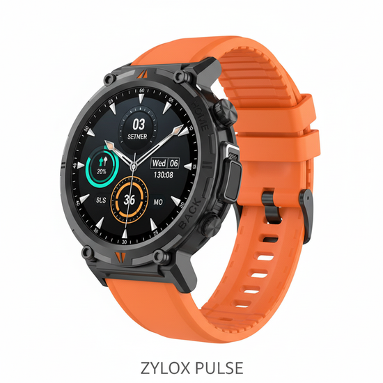 EIGIIS KE3 Smart Watch 3ATM Montre Connectée Sport Santé – Orange