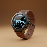 LED Digital Watch Brown - Zylox Pulse