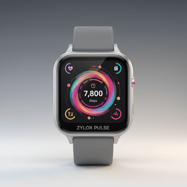 LIGE Smart Watch Grey - Zylox Pulse
