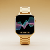 LIGE Smart Watch Steel Strip Gold - Zylox Pulse