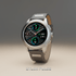 Men AMOLED Watch Belt Silvery - Zylox Pulse