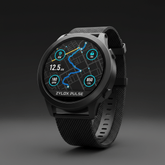 Men AMOLED Watch Mesh Belt Black - Zylox Pulse