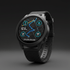 Men AMOLED Watch Mesh Belt Black - Zylox Pulse