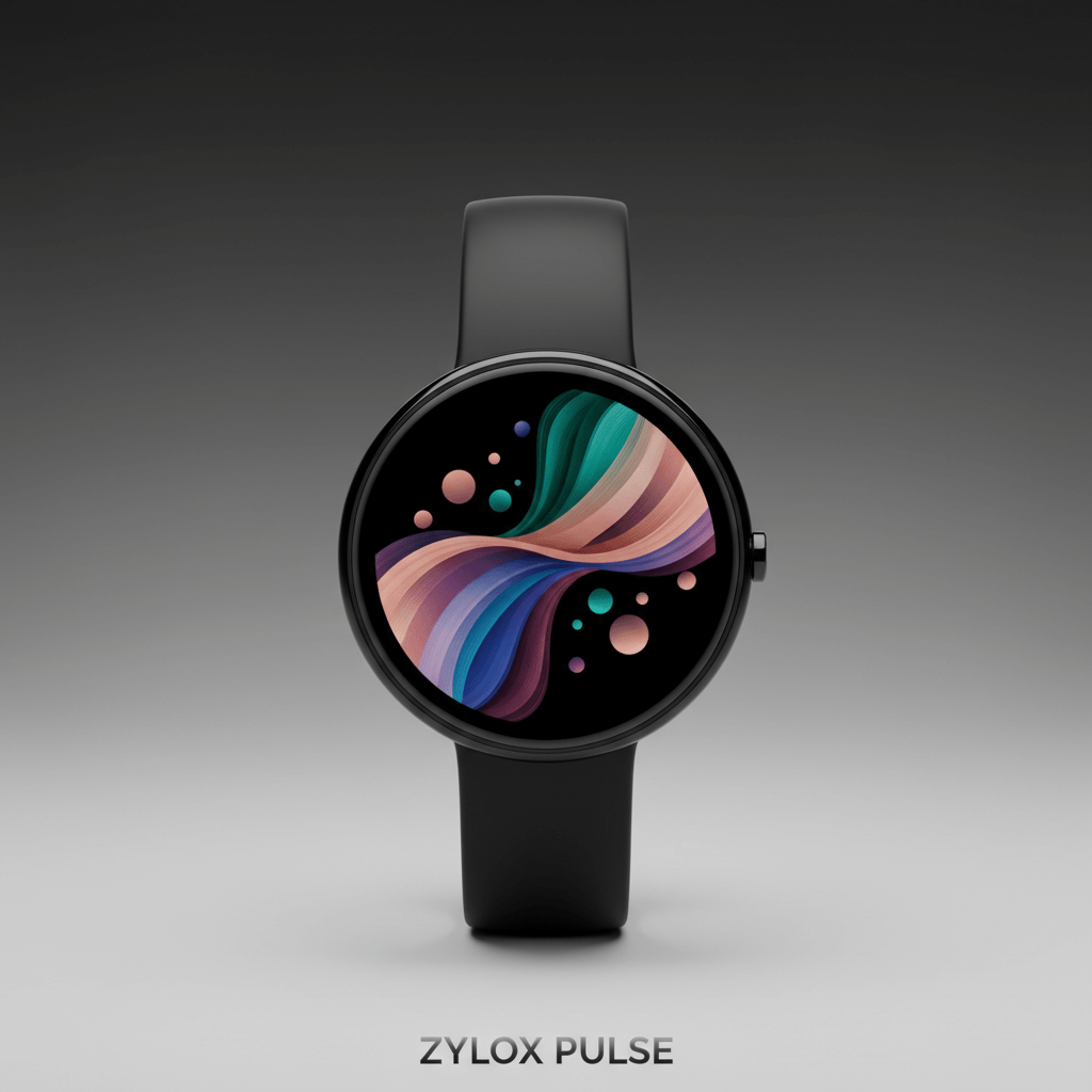 NFC Smart Watch Black - Zylox Pulse