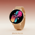 NFC Smart Watch Gold Mesh - Zylox Pulse