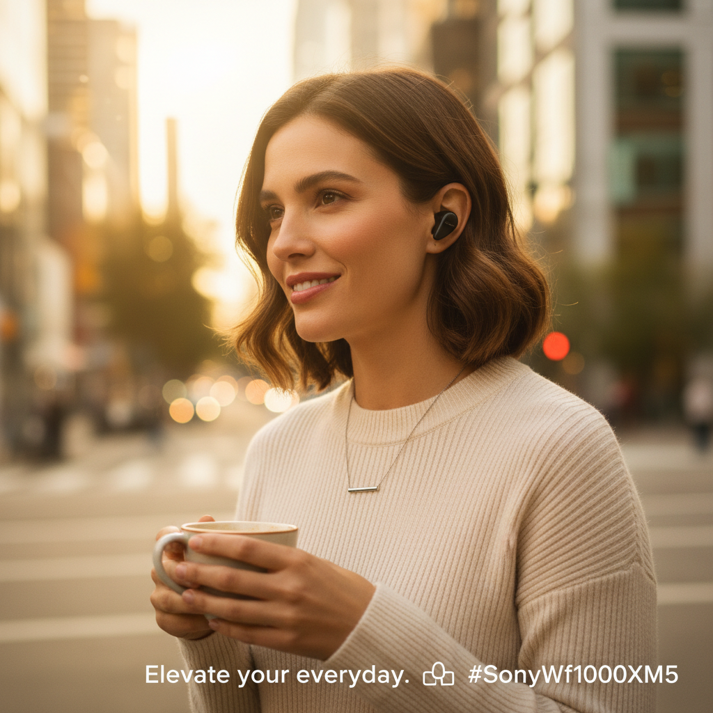 Sony WF-1000XM5 Lifestyle